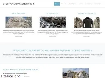 scrapandwastepapers.com