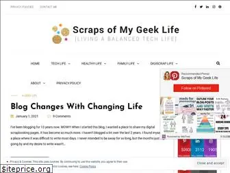 scrapsofmygeeklife.com