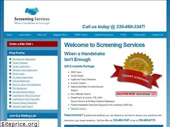 screeningservices.com