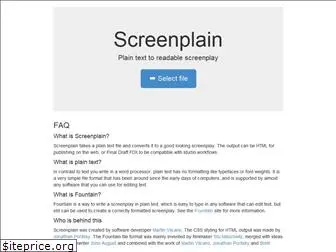 screenplain.com