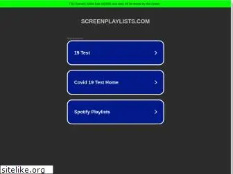 screenplaylists.com