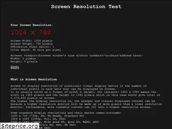 screenresolutiontest.com