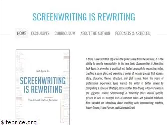 screenwritingisrewriting.com