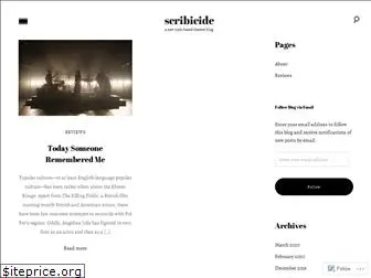 scribicide.com