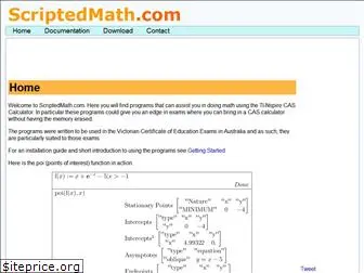 scriptedmath.com