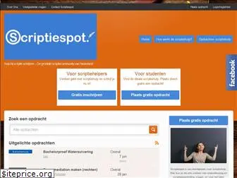 scriptiespot.nl