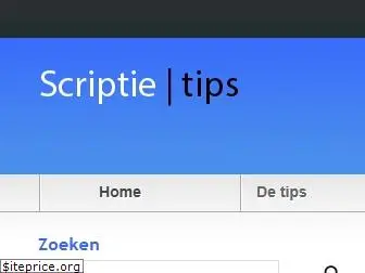scriptietips.nl