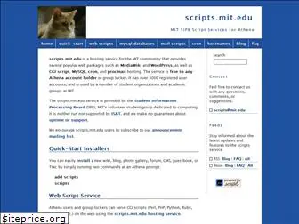 scripts.mit.edu
