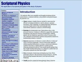 scripturalphysics.org