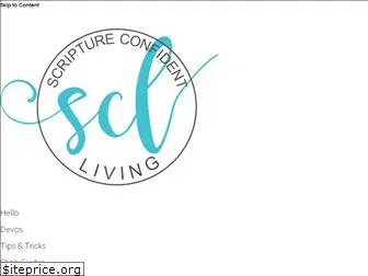 scriptureconfidentliving.com