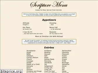 scripturemenu.com