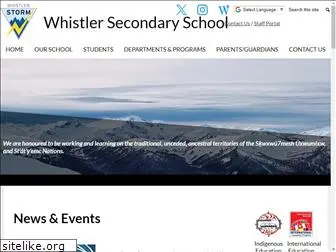 sd48whistlersecondary.org