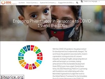 sdgphilanthropy.org