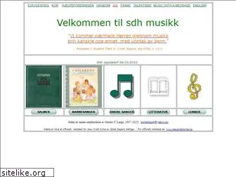 sdhmusikk.com