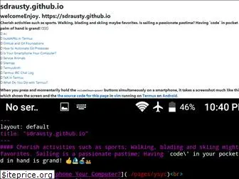sdrausty.github.io