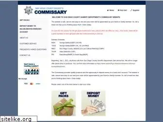 sdsheriffcommissary.com