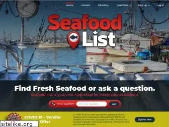 seafoodlist.ca