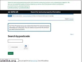 search-property-information.service.gov.uk