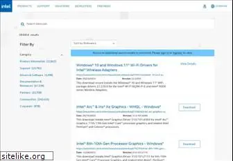 search.intel.com