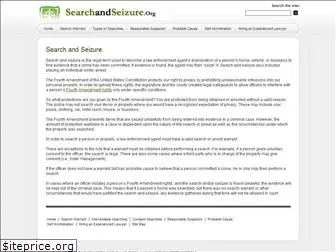 searchandseizure.org