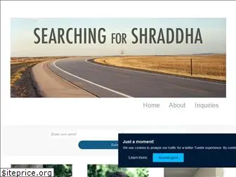 searchingforshraddha.com