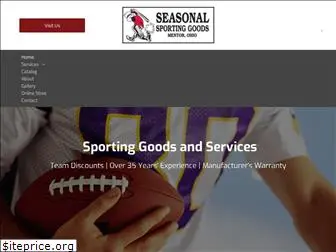 seasonalsportinggoods.net