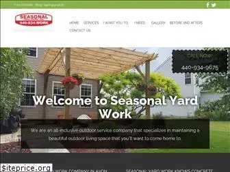 seasonalyardwork.com