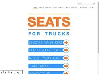 seatsfortrucks.com