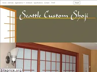 seattlecustomshoji.com