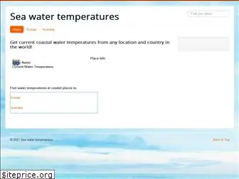 seawatertemperatures.com