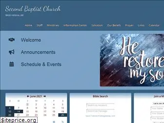 secondbaptistwh.org