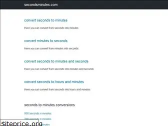 secondsminutes.com
