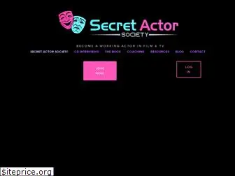 secretactorsociety.com