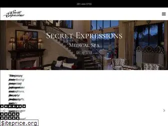 secretexpressionsmedspa.com