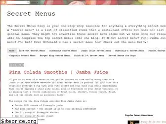 secretmenus.blogspot.com