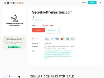 secretsofthemasters.com