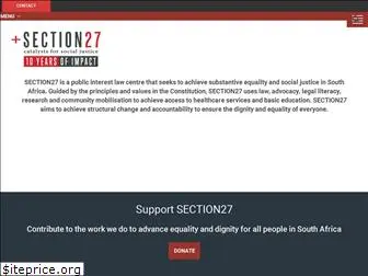 section27.org.za