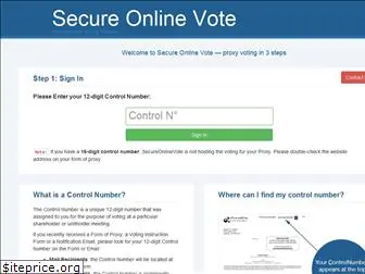 secureonlinevote.com