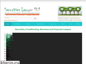 securitieslawyer101.com