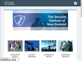 security-institute.org.nz