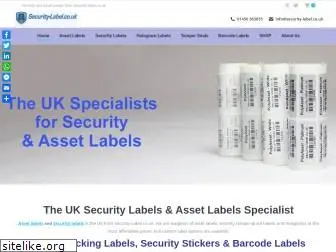 security-label.co.uk