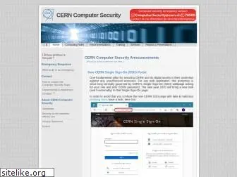 security.web.cern.ch