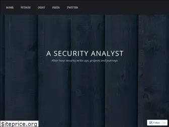 securityanalyst.blog