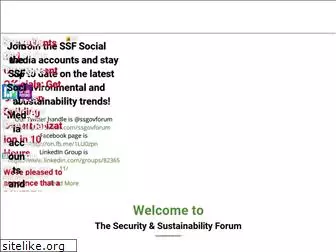 securityandsustainabilityforum.org