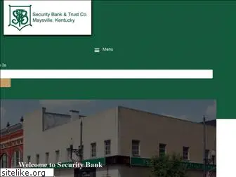 securitybankandtrustmaysvilleky.com