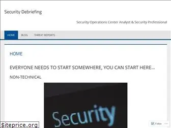 securitydebriefing.com
