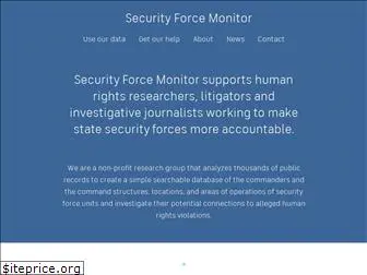 securityforcemonitor.org