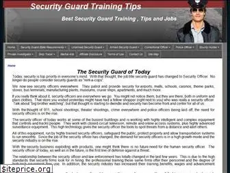 securityguardtrainingtips.com