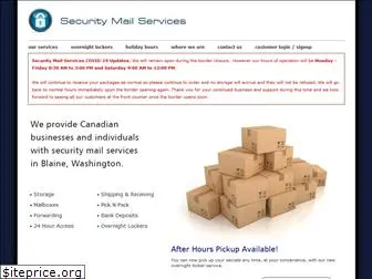 securitymailservices.com