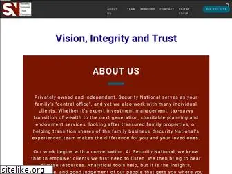 securitynationaltrust.com